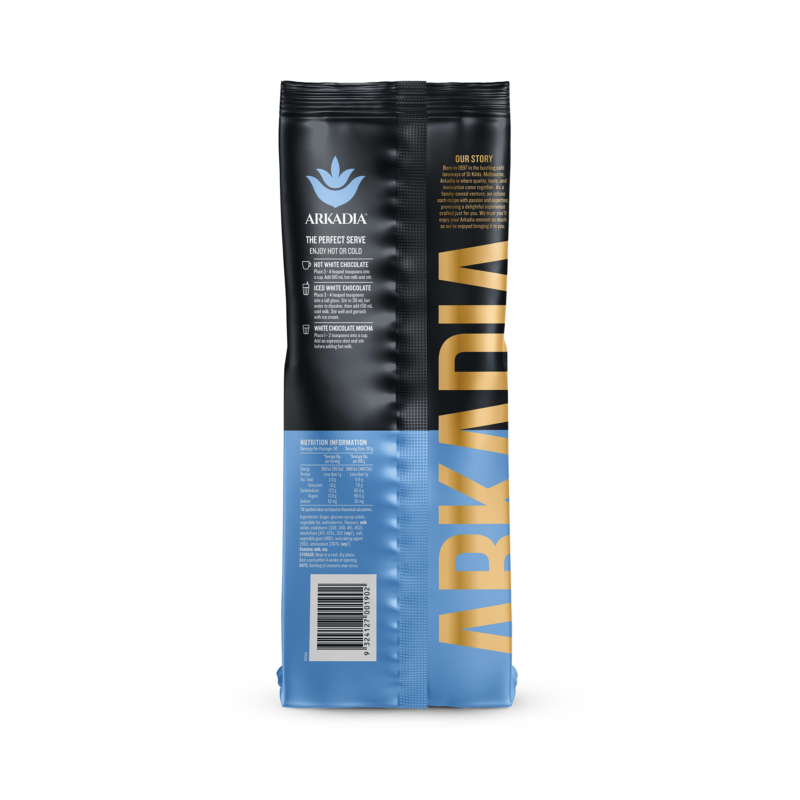 Arkadia White Drinking Chocolate 1kg