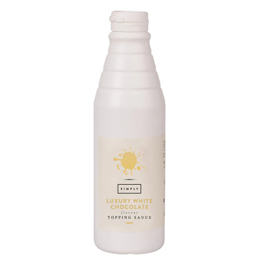 Simply Luxury White Chocolate Topping Sauce