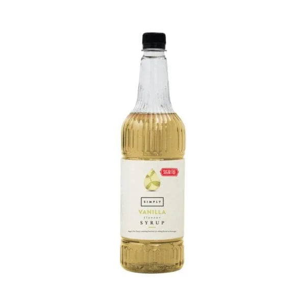Simply Sugar Free Vanilla Syrup – 1 Litre
