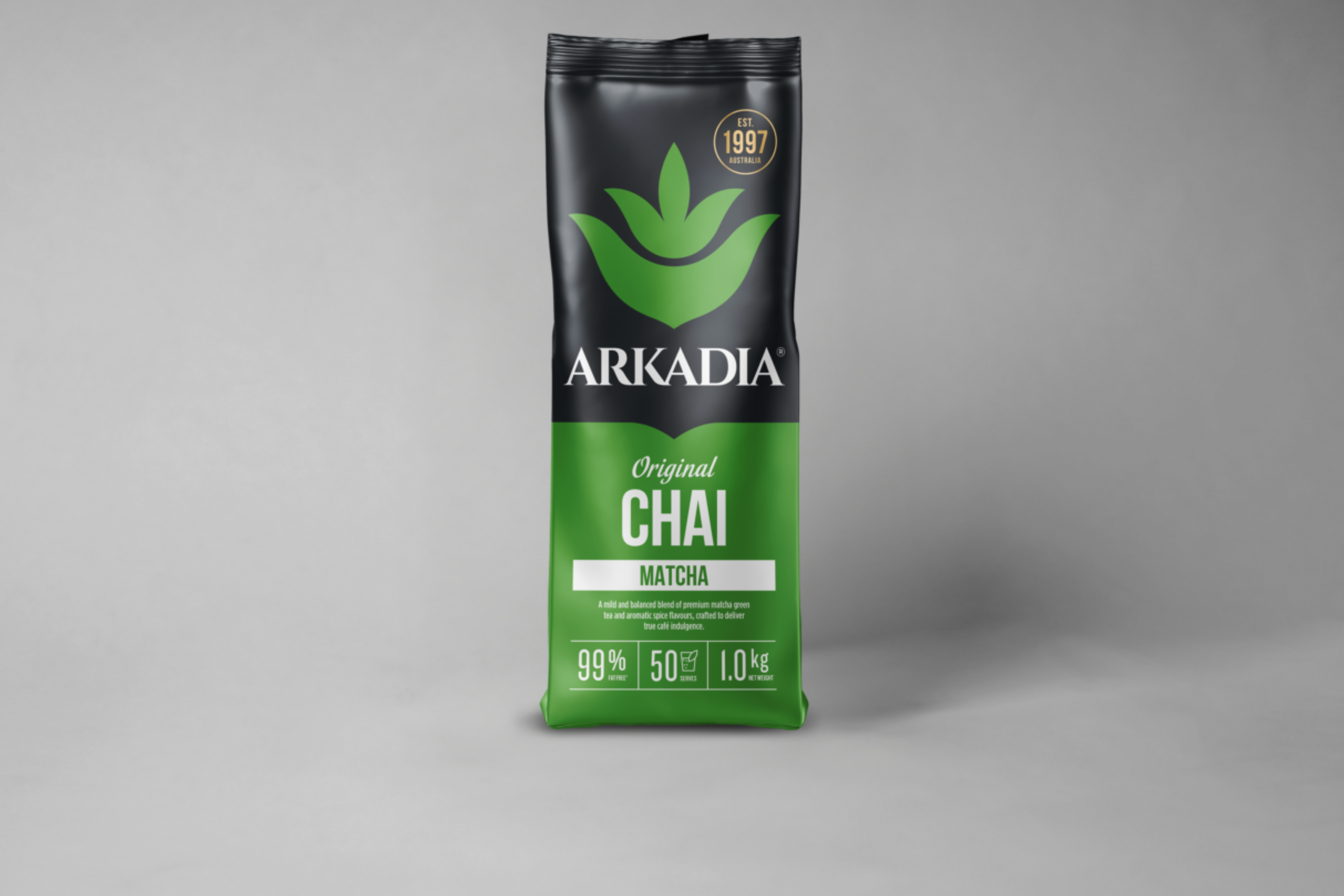 Arkadia Chai Tea Matcha Green Latte 1kg