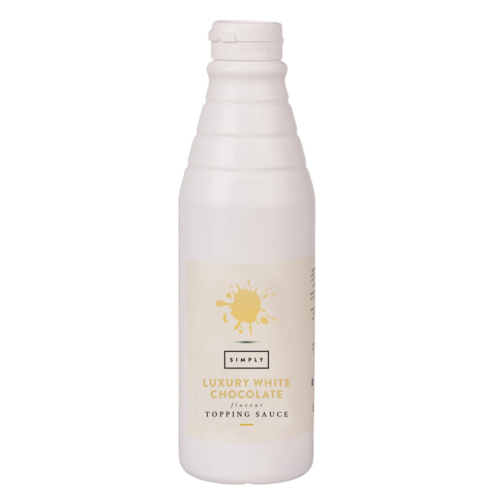 Simply Luxury White Chocolate Topping Sauce