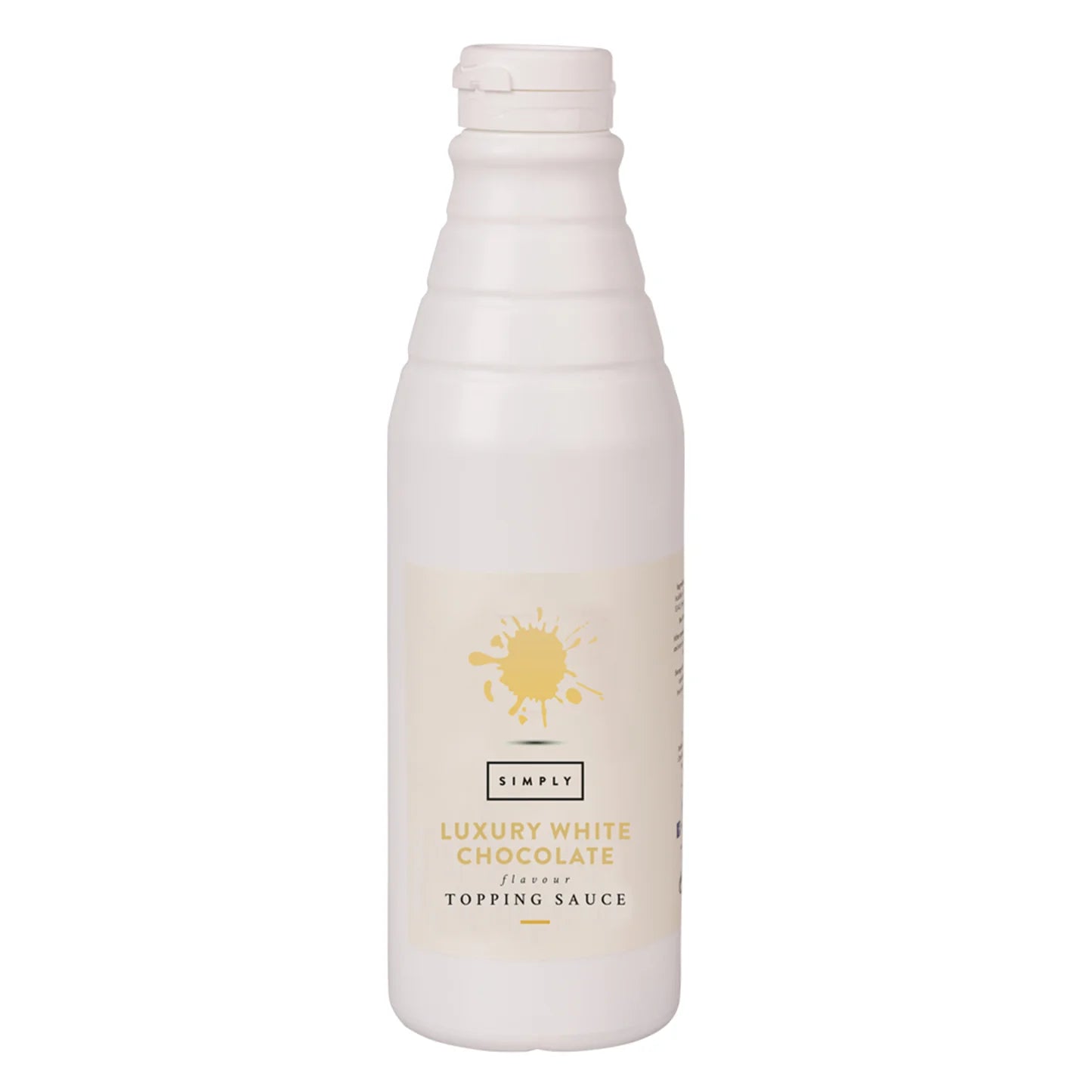 Simply Luxury White Chocolate Topping Sauce