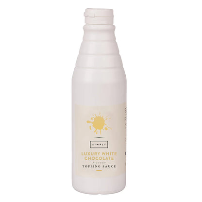 Simply Luxury White Chocolate Topping Sauce