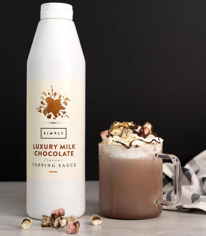 Simply Luxury Milk Chocolate Topping Sauce